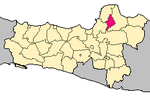 Locator kabupaten kudus